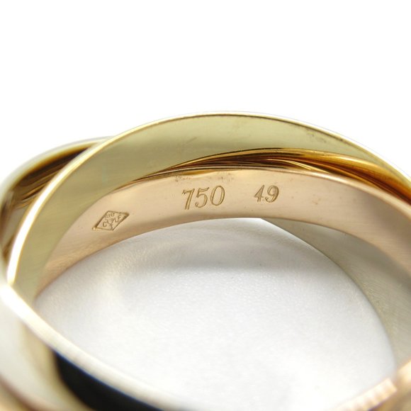 CARTIER 18k Gold Trinity Ring - Picture 4 of 7
